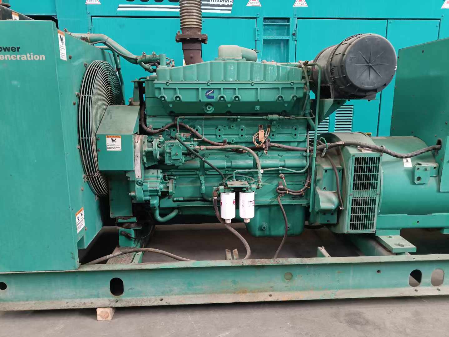 阿克塞过载会对 600kW 柴油发电机组造成哪些损害?
